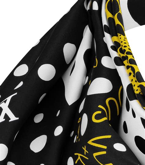 louis vuitton kusama scarf|yayoi kusama suits.